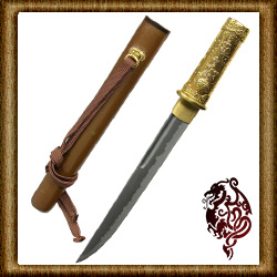 Ein Tanto kann ein Dolch, Messer oder...