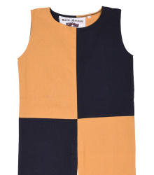 Kinder Waffenrock Lucas, Mi-Parti, gelb/schwarz