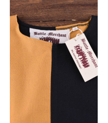 Kinder Waffenrock Lucas, Mi-Parti, gelb/schwarz