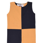 Kinder Waffenrock Lucas, Mi-Parti, gelb/schwarz