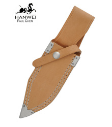 Kudu Messer mit Nessmuk-Klinge und Lederlamellengriff