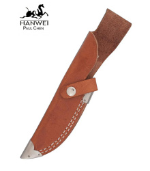 Pronghorn Messer mit Trailing-Point-Klinge und Hirschhorngriff