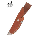 Pronghorn Messer mit Trailing-Point-Klinge und Hirschhorngriff