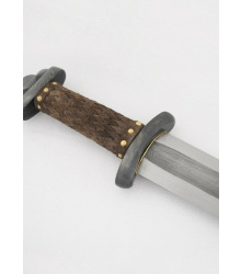 Wikinger-Schwert Godfred mit Damaststahlklinge