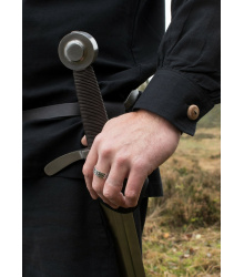 Mittelalter Ritterhemd Götz, schwarz