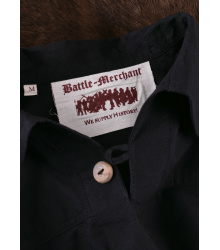 Mittelalter Ritterhemd Götz, schwarz