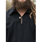 Mittelalter Ritterhemd Götz, schwarz
