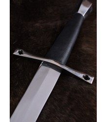 Mittelalterlicher Einhänder mit Kreuz, Stahl