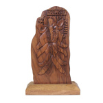 Odin, Runenstein aus Holz