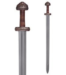 Wikingerschwert (Insel Eigg) mit Ledergriff