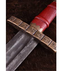 Wikingerschwert aus Haithabu, 9. Jh., Damaststahl