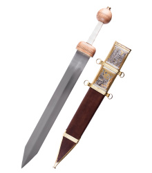 Gladius Typ Pompeji, R&ouml;misches Schwert mit Scheide