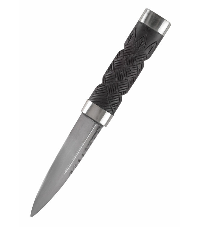 Sgian Dubh Messer mit Lederscheide