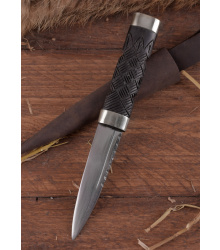 Sgian Dubh Messer mit Lederscheide