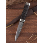 Sgian Dubh Messer mit Lederscheide