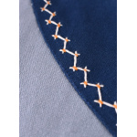 Wikinger Kleid Jona, blaugrau/blau