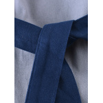 Wikinger Kleid Jona, blaugrau/blau