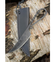 Geschmiedetes Mittelaltermesser, ca. 21 cm