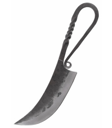 Mittelaltermesser mit Lederscheide, ca. 23 cm