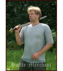 Kettenhemd, kurzarm, verzinkt