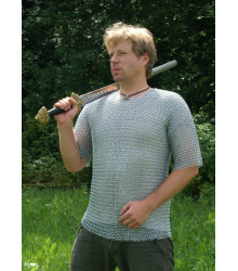Kettenhemd, kurzarm, verzinkt