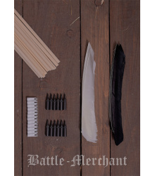 Pfeilbau Set, weiss/schwarz, 11/32