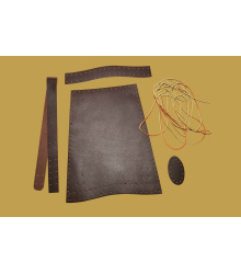 Rückenköcher aus Leder, Bausatz