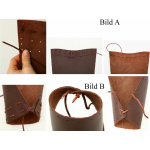 Rückenköcher aus Leder, Bausatz