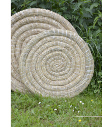 Traditionelle Strohscheibe, rund, 80 cm Durchmesser