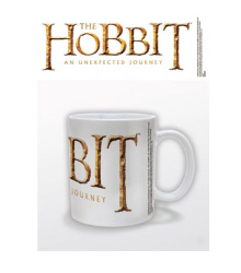 Der Hobbit Tasse - Eine Unerwartete Reise, Logo, wei&szlig;