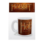 Der Hobbit Tasse - Eine Unerwartete Reise, Logo verziert, braun