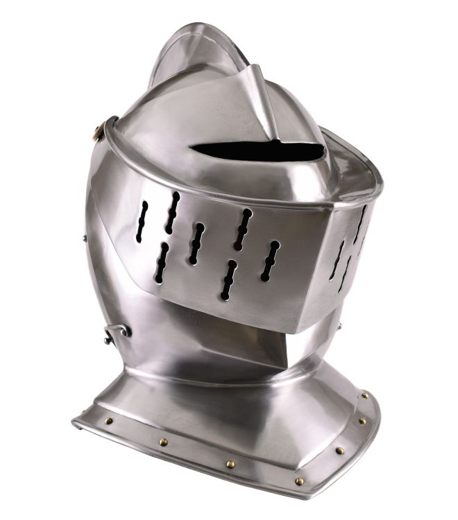 Visierhelm, ca. 1520, 1,6 mm Stahl