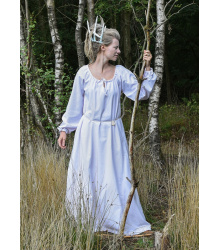 Mittelalterkleid, Unterkleid Ana, weiß