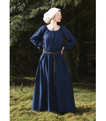 Mittelalterkleid, Unterkleid Ana, blau