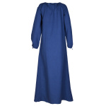 Mittelalterkleid, Unterkleid Ana, blau