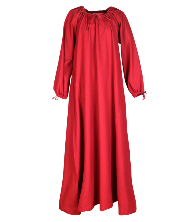 Mittelalterkleid, Unterkleid Ana, rot