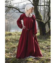 Mittelalterkleid, Unterkleid Ana, rot