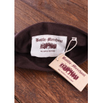 Birka Kappe mit Fischgrätmuster, braun