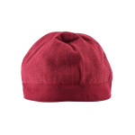 Birka Kappe mit Fischgrätmuster, weinrot