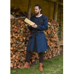 Mittelalter-Beinlinge mit Nestelbändern, braun