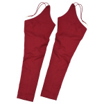 Mittelalter-Beinlinge mit Nestelbändern, rot