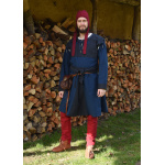 Mittelalter-Beinlinge mit Nestelbändern, rot