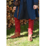 Mittelalter-Beinlinge mit Nestelbändern, rot