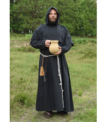 Mönchskutte Benedikt, schwarz