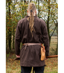 Klappenrock Bjorn, Wikinger-Mantel, braun