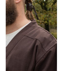 Klappenrock Bjorn, Wikinger-Mantel, braun