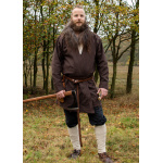 Klappenrock Bjorn, Wikinger-Mantel, braun