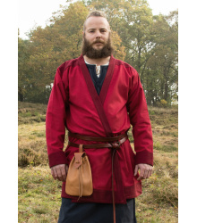 Klappenrock Bjorn, Wikinger-Mantel, rot