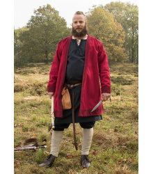 Klappenrock Bjorn, Wikinger-Mantel, rot