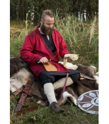Klappenrock Bjorn, Wikinger-Mantel, rot